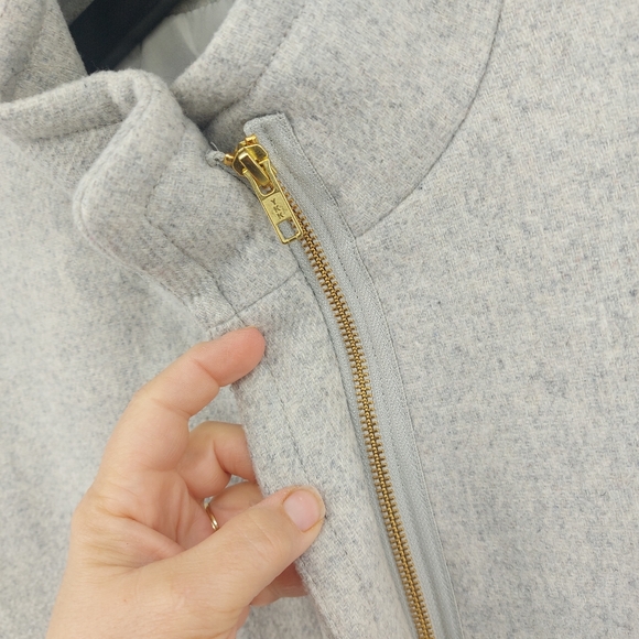 J.Crew Gray Wool City Coat - Picture 10 of 15
